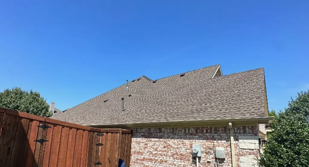 Completed roof replacement project in Santa Ana